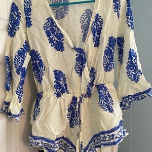 TOBI Short Long sleeve romper